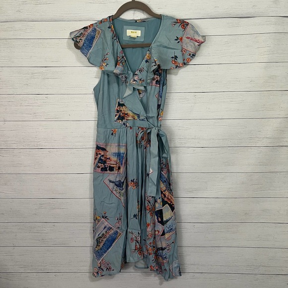 Anthropologie Maeve Rosalia wrap - Picture 2 of 9